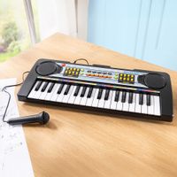 Keyboard mit Mikrofon
