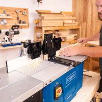 Tischfräsmaschine HF 50 inkl. Tischverbreiterungen & variabler Drehzahl 