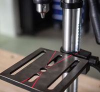 Tischbohrmaschine 13mm 550W inkl. 5-Stufen Drehzahleinstellung & ergonomischen Drezkreuz TBM250