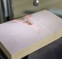 Digitale Tischbohrmaschine 16mm 750W inkl. stufenloser Drehzahleinstellung, ergonomischen Drezkreuz, Laser, LED & Schnellspannbohrfutter TBM300Vario