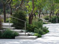 Treppengeländer Set - ca. 110x 120 cm, Edelstahl inkl. 3 Querstäbe und 2 Pfosten seitliche Montage 