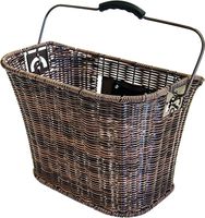 Fahrradkorb aus Polyrattan 20L