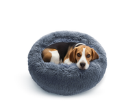 Haustierbett für Hunde und Katzen Ø ca. 50 cm, grau