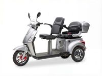 E-Seniorenmobil Billy 2.0, Lithium-Akku, 3-Rad, 1000 Watt, Grau