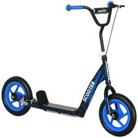 Kinderroller Scooter Tretroller mit verstellbarem Lenker, großen Rädern