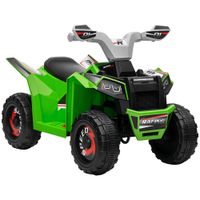 Elektro Kinderquad, Mini Elektroquad mit Vorwärts-, Rückwärtsfunktion, Grün