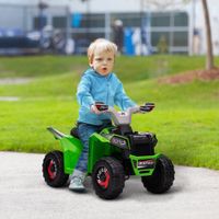 Elektro Kinderquad, Mini Elektroquad mit Vorwärts-, Rückwärtsfunktion, Grün