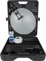 Campingkoffer LNB + Kabel – inkl. Spiegel, Masthalterung, Saugfuß