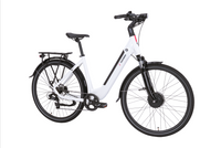 Telefunken City E-Bike RC670 Multitalent mit 7-Gang Shimano Kettenschaltung, Weiß