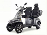 E-Seniorenmobil Vista Quarter-1L, Lithium-Akku, 4-Rad, 1000W, Komfort Sitz, Grau