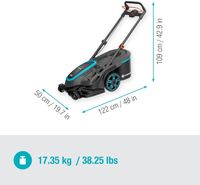 Akku-Rasenmäher PowerMax Duo 46/36V P4A Set 4.0