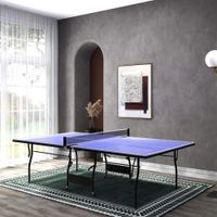 Tischtennisplatte klappbar Mid Size Tischtennistisch inklusive Tischtennisnetz