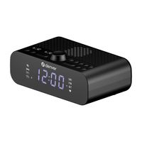 Denver DAB+ Digitalradio Bluetooth 5.0 Wecker USB-C Ladeport Dual-Alarm LED