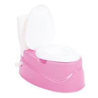 Töpfchen Kinder mit Musik Kindertoilette pink ab 18 Monate Training