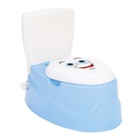 Töpfchen Kinder mit Musik Kindertoilette blau ab 18 Monate Training