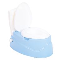 Töpfchen Kinder mit Musik Kindertoilette blau ab 18 Monate Training