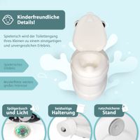 Töpfchen mit Spülgeräusch Panda, Kindertoilette