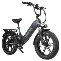 Maxtron Camel Off-road E-Bike,HR-Nabenmotor,SHIMANO 7-Gang,hydr.Scheibenbremse,dunkelgrau