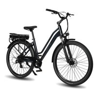 Maxtron Urban 7,City E-Bike, HR-Nabenmotor,SHIMANO ALTUS 7-Gänge,mech.Scheibenbremse,dunkelblau