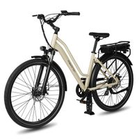 Maxtron Urban 7,City E-Bike, HR-Nabenmotor,SHIMANO ALTUS 7-Gänge,mech.Scheibenbremse,creme-weiß