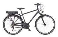 Herren Trekking E-Bike XT485 Expedition mit 21-Gang Shimano Kettenschaltung, Anthrazit