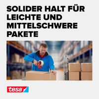 6er Paketklebeband, Transparent - 6 Rollen je 66 m x 50 mm
