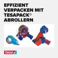 Paketklebeband PROMO 50mm x 66m + Abroller - Braun