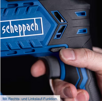 Scheppach Akku-Bohrhammer C-RHD130X Set inkl. 4Ah Akku + 2,4A Ladegerät