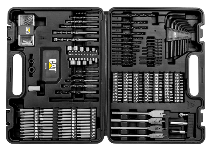 Caterpillar Cat Gemischtes Set 201tlg. Im Bmc-Koffer