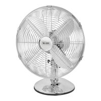 X4-Life Metall Tischventilator - 12 Zoll
