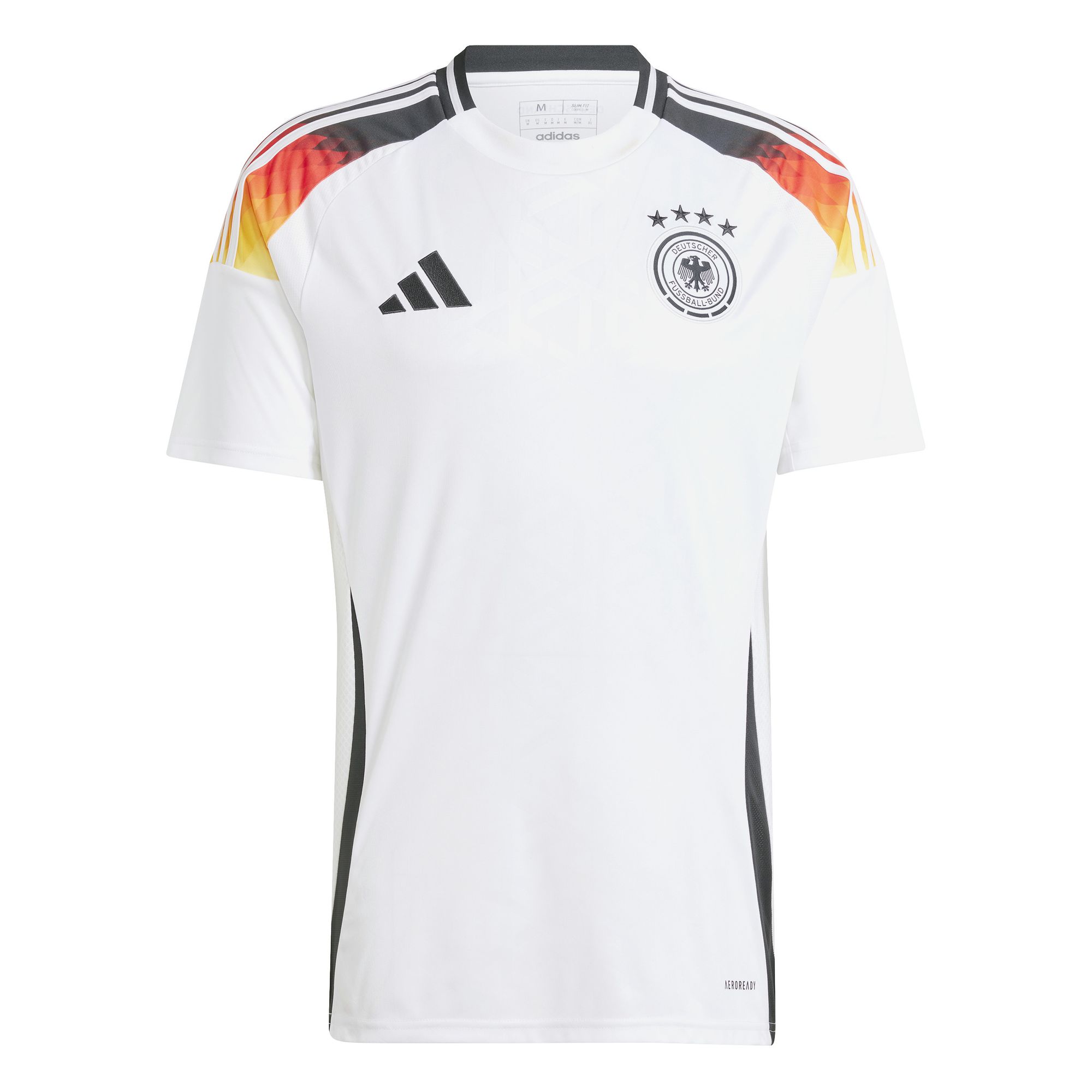 Maillot Adidas Allemagne Fanshop Euro 2024 – Taille L – Blanc, Signé ! Neuf Sous Emballage
