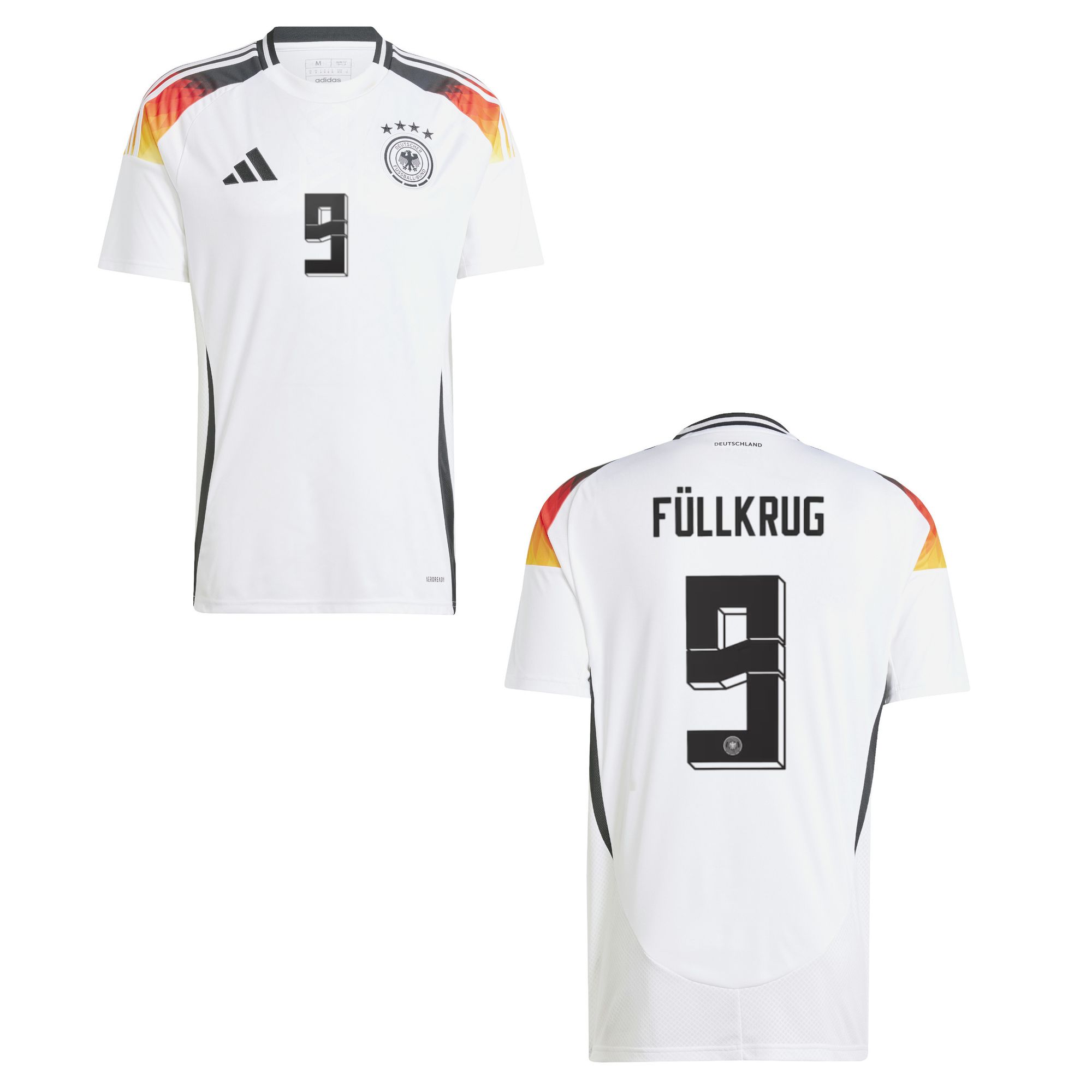 DFB DEUTSCHLAND Trikot Home Kinder EURO 2024 FÜLLKRUG 9 Sportiger.de