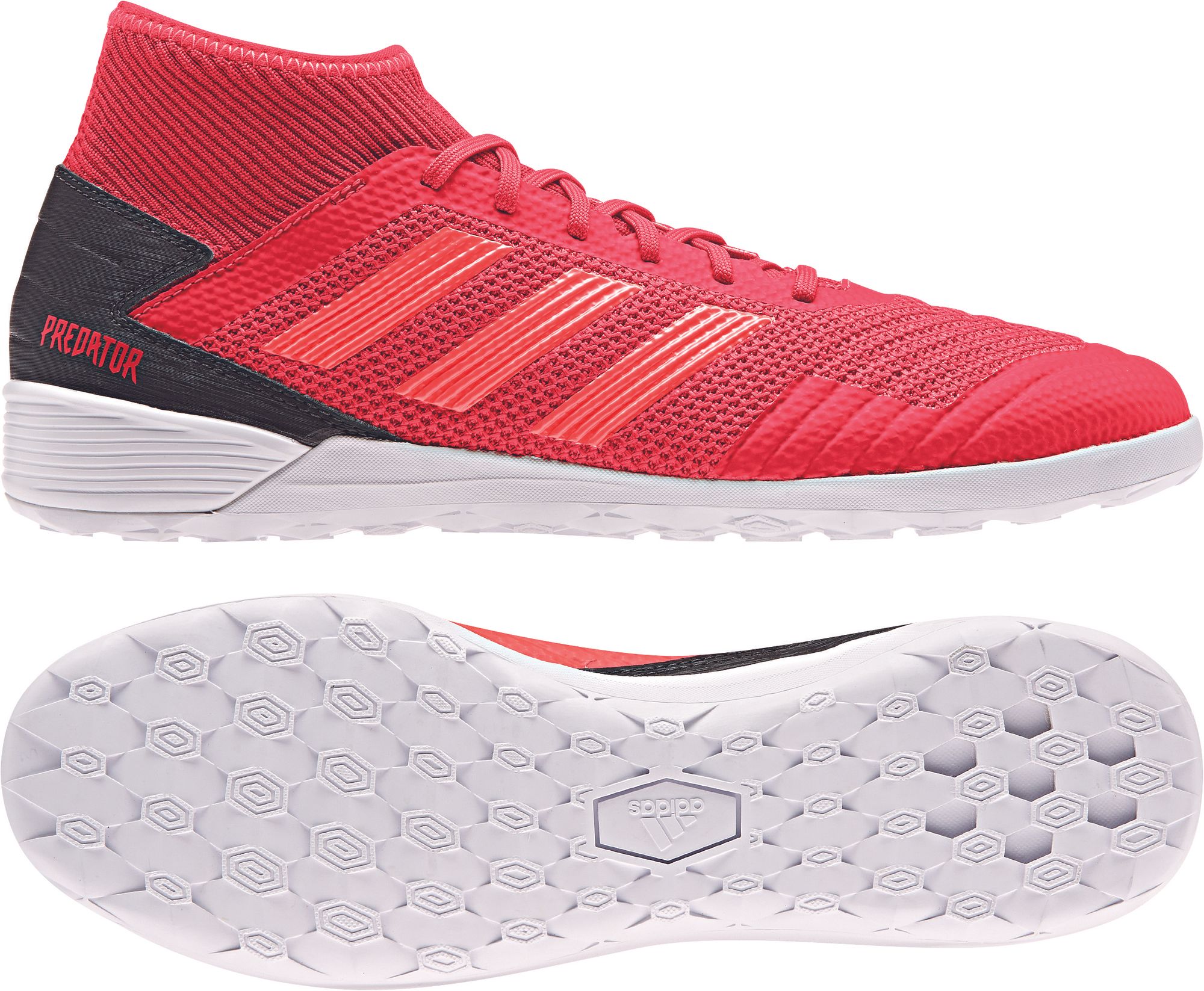 adidas PREDATOR 19.3 IN Hallenschuh rot-schwarz adidas PREDATOR 19.3 IN Hallenschuh rot-schwarz