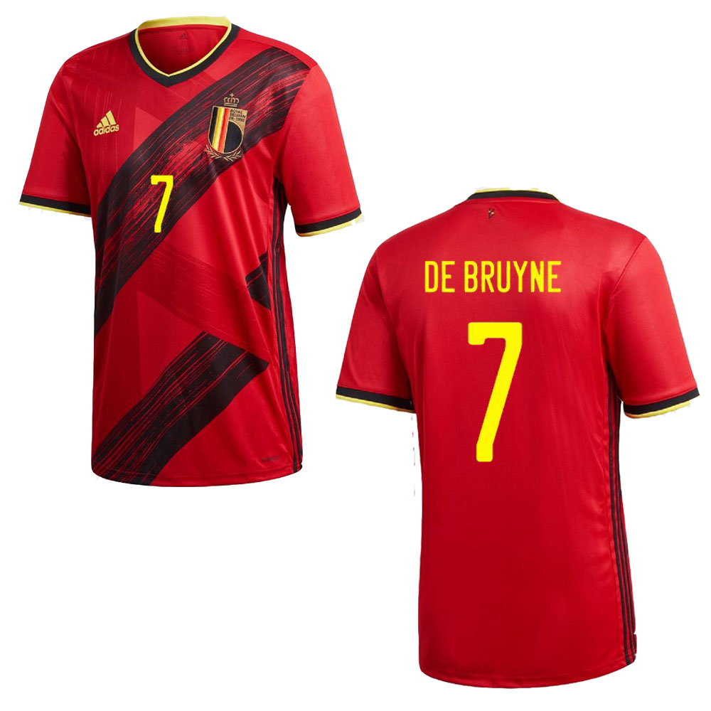 Adidas Belgien Trikot Home Herren Euro 2020 De Bruyne 7 Sportiger De