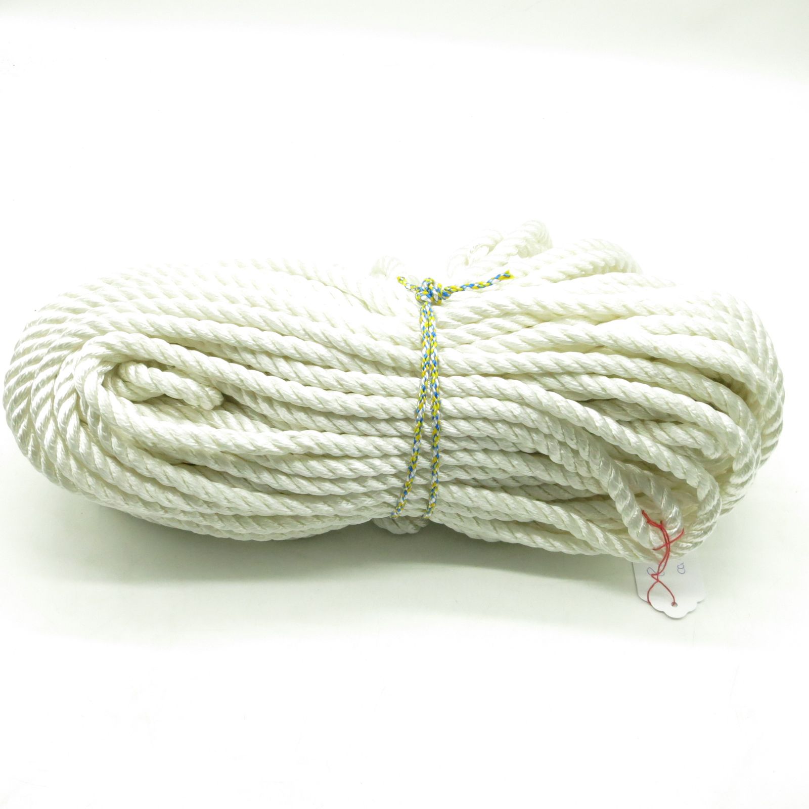 Artikel - 39m Liros Polyestertauwerk Ø 8mm Festmacher Anker Leine Schiffstau 1400 daN weiß