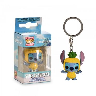 Funko POP! Keychain: Disney - Stitch as Pineapple