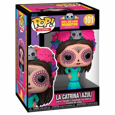 Funko Pop! Icon: Dia De Los Muertos - La Catrina (Azul)