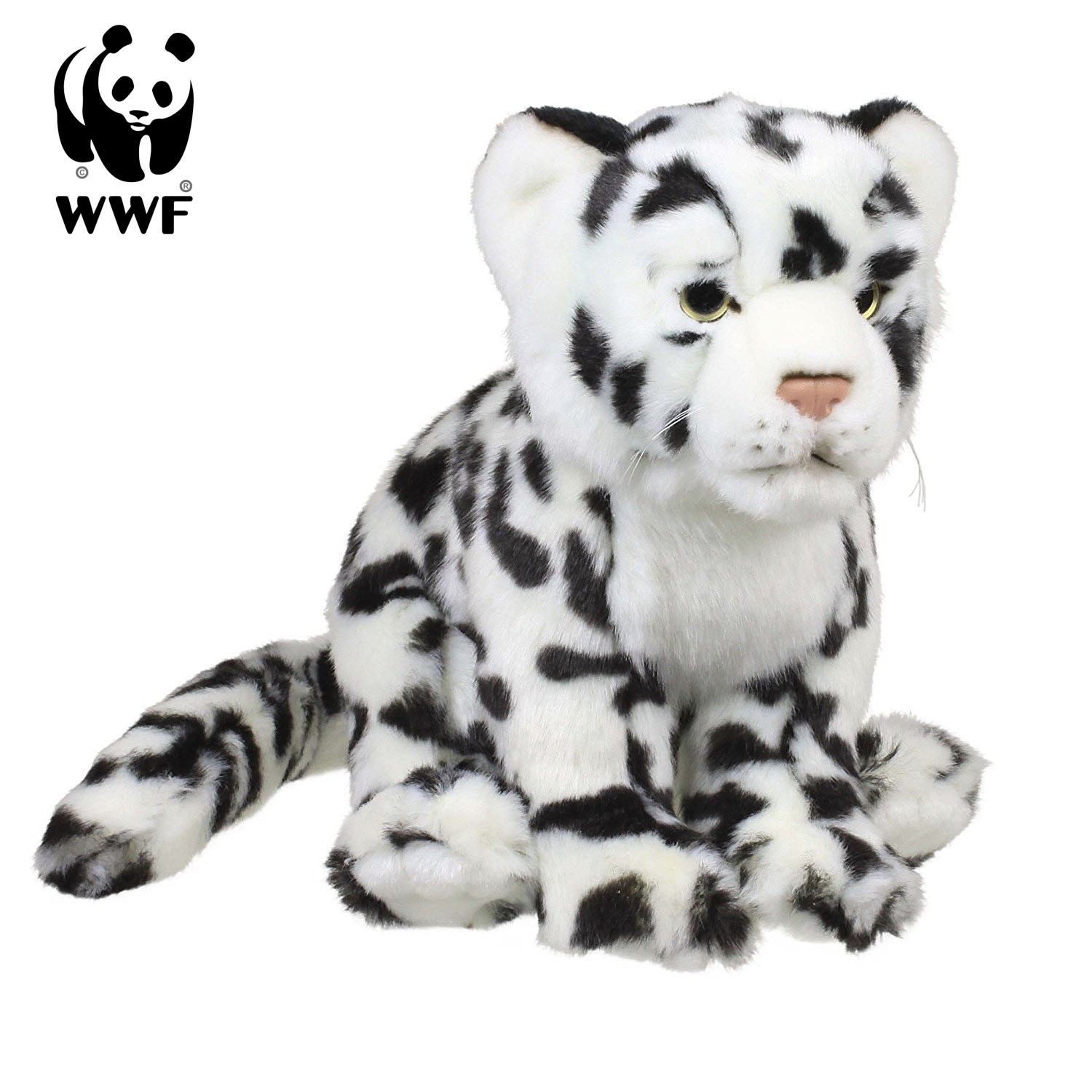 snow leopard soft toy wwf