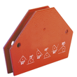 Mehrfach-Winkelmagnet 120mm x 16mm x 90mm Ferrit mit Winkeln 30°, 45°, 60°, 75°, 90° - hält 15kg