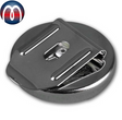 Portautensili magnetico Ø 51,5mm, clip da cintura - portata max 5 kg