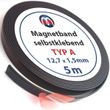 Magnetband Magnetstreifen selbstklebend 1,5mm x 12,7mm x  5m, Typ A, anisotrop