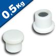 10 Calamite Neodimio Per Ufficio Ø18x8mm - Magneti Bianchi Forza 1kg Ciascuno - Potenti E Resistenti