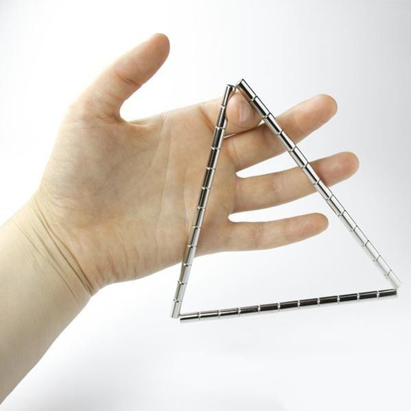 10 Calamite A Cilindro In Neodimio N45 – 4x10 Mm, Forza 900g, Rivestimento Nichel, Magnetizzazione Assiale - 4