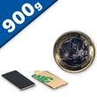 Quadermagnet selbstklebend 3M - 20 x 10 x 1 mm, Neodym N45, hält 0,9kg (20 Pack)