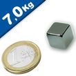 Magnetwürfel Würfelmagnet 10 x 10 x 10mm Neodym N42, Nickel – hält 7kg (5 Pack)
