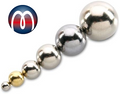 Neodym Kugelmagnet Ø 3 mm NdFeB N40, Magnetkugel, Nickel -  hält 130 g