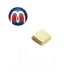 Neodym Quadermagnet 6 x 5 x 1,8 mm Magnet-Quader N50 Gold - hält 600 g