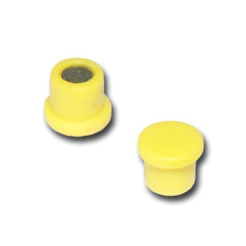 Magnete ufficio 18mm x 8mm Neodimio, nero - forza 1 kg | Shop