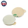 Scheibenmagnet selbstklebend Ø 15 mm x 1 mm Neodym Magnetscheibe N35 vernickelt - hält 900 g
