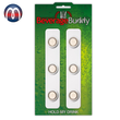 Getränkehalter magnetisch Weiß, 25 x 10 x 1 cm, Beverage Buddy Flaschenhalter, Bier-Halter Dosenhalter Büchsenhalter für 6 Getränke